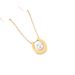 Light Luxury Pearl Necklace for Female Minority Design Sense Titanium Steel U-shaped Pendant Fashion and Temperament_ipsvogv.com