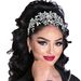 Women's Jewelry Handcrafted Crystal Floral Hairband With Rhinestones - Elegant Wedding Bridal Headpiece For Special Occasions_ipsvogv.com