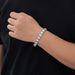 Meisa 10mm Wide Rock Sugar Chain Zircon Flip Style Men's Necklace Fashion Accessories_ipsvogv.com