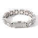 for Men 13mm Flip Clasp Rock Sugar Zircon Bracelet Men's Trendy Hip Hop Accessories_ipsvogv.com