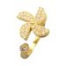 Rotatable Windmill Ring Female Niche Design Fashion Personality Opening Ring_ipsvogv.com