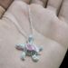 New Turtle Pendant Necklace Cute Exquisite Blue Pendant_ipsvogv.com
