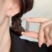 Women's Jewelry Retro Wheat Ear Leaf Earrings Light Luxury Niche Design High End Diamond Studded Fashionable All Match Earrings_ipsvogv.com