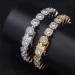 10mm Mens Hip Hop Iced Out CZ Cubic Zircon Gold Tennis Chain Necklace Personalized Bg Rapper Wristband Chains Jewelry_ipsvogv.com