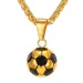 Fashion Summer Fashion Sports Football Stainless Steel Chain Boy's Men Necklace Jewelry Accessories for Creative Gift_ipsvogv.com