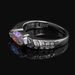 Ins High-end Niche Design Zircon Coral Bubble Horus Eye 2.0 Color Single Diamond Ring_ipsvogv.com