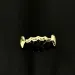 YOUNGX Hip Hop Glossy Tooth Caps Fangs Gold Sier Black Color Bottom Teeth Grillz Braces For Women Men Jewelry Dental_ipsvogv.com