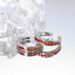 Red Zircon Ring For Women, Light Luxury, Personalized Temperament, Niche Design, Simple, Fashionable, High-end Couple_ipsvogv.com