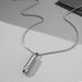 Fashion Trend Pendant Pendant Personality Bullet Head Exaggerated Temperament Niche Design Men's Titanium Steel Necklace Jewelry_ipsvogv.com