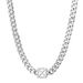 Titanium steel Cuban chain necklace men's trendy brand all match chain accessories men's men's high end sweater sweater chain_ipsvogv.com