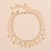 3 Can Be Worn Alone, Star And Moon Handmade Chain Necklace Set, Sweet Intellectual And Elegant, Stacked Multi-layer Neck Chain_ipsvogv.com