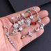 Women's Jewelry Stainless Steel Zircon Belly Button Ring Crown Cherry Butterfly Zircon Micro Inlaid Belly Button Ring Belly Button Nail_ipsvogv.com