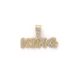 Women’s Jewelry Set Fashion Men's Niche Environmentally Friendly Alloy Hip Hop Street Style Full Diamond Chain Letter KING Cuban Chain Jewelry_ipsvogv.com