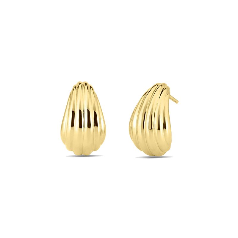 Women's Jewelry Cloud Texture Earrings Light Luxury High End Fashion Versatile Earrings Unique Earrings_ipsvogv.com