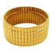 Women's Jewelry Niche Simple Square Checkered Bracelet Titanium Steel Gold Plated Non Fading Metal Cuban Chain Versatile_ipsvogv.com