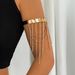 Western Regions Style Beaded Tassel Chain Arm Ring Bohemian Love Bracelet Jewelry For Women_ipsvogv.com