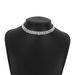 10165 rows of metal minimalist feng shui diamond claw chains, personalized necklaces, trendy necklaces_ipsvogv.com