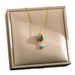 Personalized New Colorful Hot Air Balloon Fling House Travel Pendant, Light Luxur Ins Titanium Steel Necklace_ipsvogv.com