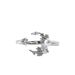 Moon Ring, Women's Light Luxury Niche Design, Index Finger, 2024 New Versatile, Fashionable And High-end Open Mouth Ring_ipsvogv.com