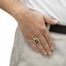 gold-plated Simple And Fashionable Square Men's Ring, Hip-hop Accessory_ipsvogv.com