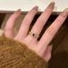 Crimson Queen "Pigeon Blood Red Zircon Lace Ring, Medieval Light Luxury Versatile Ins High End Sensation White Ring_ipsvogv.com