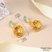 Silver Needle Small Fresh Series Spring Style Pearl Color Matching Flower Earrings Niche Design Earrings Fashion Trend Earrings_ipsvogv.com