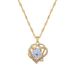】 Double 【 Layer Love Fashionable Light Luxury Charm Gorgeous Full Diamond Necklace Women's Versatile Clavicle Chain 【 】_ipsvogv.com