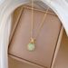 【 Titanium Steel 】 Simple Lucky Bag Of Diamonds, Fashionable And Luxurious Temperament, Gorgeous Full Diamond Necklace,_ipsvogv.com