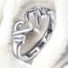 Fashionable Love You Forever Open Couple Ring Popular Handmade Xiyin Matching Jewelry_ipsvogv.com
