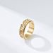 Nordic Viking triangle knot titanium steel rotatable ring ring to relieve stress and anxiety stainless steel hand jewelry_ipsvogv.com