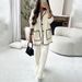 Women's suit autumn new fashion casual loose solid color two-piece set_ipsvogv.com