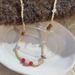 New Chinese Style Colorful Natural Stone Crystal Bead Necklace With A Sense Of Luxury, Temperament, Niche Design. Collar_ipsvogv.com