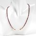 3cm Sugar Cube Garnet Freshwater Pearl Natural Stone Necklace Clavicle Chain Stacking Retro Ins_ipsvogv.com