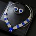 Jewelry Fashion Accessories Party Women's Heart Necklace And Earring Set_ipsvogv.com