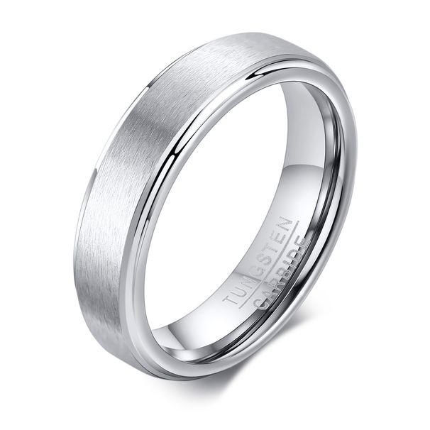Men's Jewelry Rings Tungsten Steel Ring Black Tungsten Steel 5mm Black Gold Graduation Season Ring_ipsvogv.com