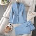 Women's Clothing long sleeved professional suits and trousers formal suits for interview sales work clothes _ipsvogv.com