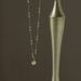 French Plated Shell Pendant, Green Beads, Titanium Steel Necklace, Women's Design Temperament, Collarbone Chain_ipsvogv.com
