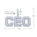 Instagram New Letter Pendant CEO Full Diamond Hip Hop Men's Edition_ipsvogv.com