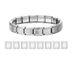 Stainless Steel Italian Modular Bracelet With Spliced Cubes Elastic Band Personality Niche Unisex Hand Jewelry_ipsvogv.com