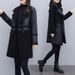 Women's fashion fur one with velvet thick suit collar wear loose plus fat plus leather coat on both sides_ipsvogv.com