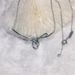 3D Inlaid Ribbon Knot Clavicle Luo Ying Same Style Bow Sweater Chain Design Sense Necklace Female Best Friend Gift_ipsvogv.com