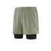 Men's Clothing Two-Piece Sports Shorts Training Pants Fitness Running Marathon Shorts Foot Blue Shorts_ipsvogv.com