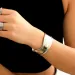 Hiphop Rock Punk Couple European American Cuff Bangle Personality Versatile Fashion Alloy Cuffs Irregular Wide Edition_ipsvogv.com