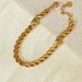 Women's Jewelry Fashion Simple Bracelet Female Stainless Steel High Grade Plain Chain All Match Gold Plated Titanium Steel Jewelry_ipsvogv.com