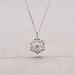 Beautiful Snowflake Necklace For Women Element Crystal Clavicle Necklace For Women_ipsvogv.com