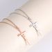 Hip Hop Titanium Cutting, Real Gold Electroplating, Non Fading Couple Style Jesus Cross Stainless Steel Necklace_ipsvogv.com