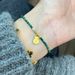 S Pure Natural Peacock Stone Crushed Silver Lucky Bag Niche And Exquisite Bead Stacking Bracelet, BLI320_ipsvogv.com
