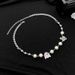 Personality Men And Women Accessories Coconut Tree Diamond Titanium Steel Splicing Pearl Necklace Ghost Expression Necklace_ipsvogv.com