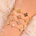 Women's Jewelry Fashion Zircon Lucky Clover Bracelet Light Luxury High End Sense No Fading Four Leaf Clover Bracelet High Version Hand Jewelry_ipsvogv.com