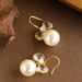 French Super Fairy Fashionable Small Fragrance Style Diamond Inlaid Pearl Pendant Feminine Temperament, Simple And_ipsvogv.com